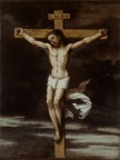 Camus: Cristo crocifisso (recto) Madonna col Bambino e santa Caterina (verso), Girolamo Romanino
